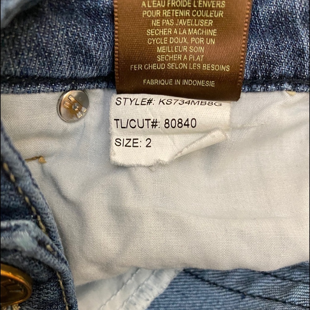 Kut from the Kloth Catherine Boyfriend Short Sz 2 - Picture 6 of 8